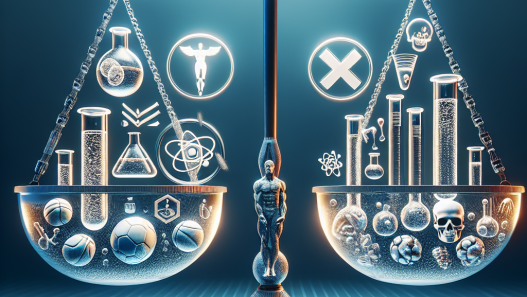 Balancing benefits and risks of water-based testosterone suspension in sports