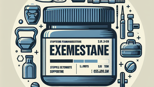 Exemestane as support for muscle recovery in athletes