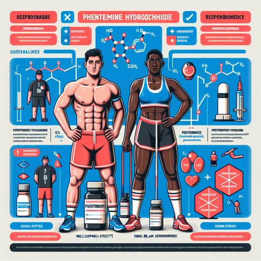 Responsible use of phentermine hydrochloride in sports