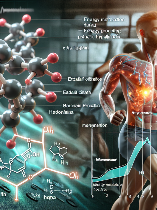 Tadalafil citrate and its impact on energy metabolism during exercise