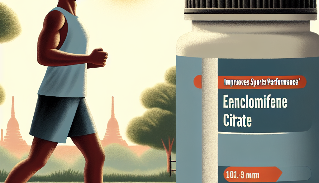 Enclomifene citrate: a safe and legal option to improve sports performance
