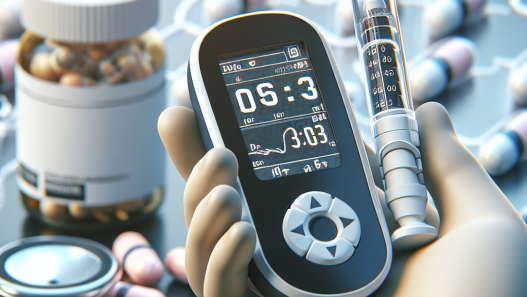 Blood glucose monitoring with drostanolone pillole