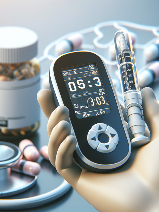 Blood glucose monitoring with drostanolone pillole