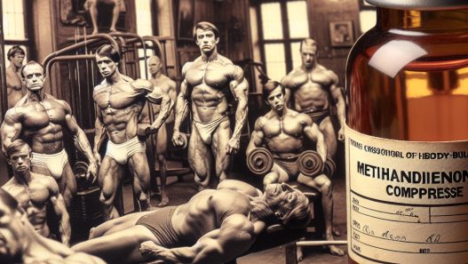 Golden era of bodybuilding and methandienone compresse