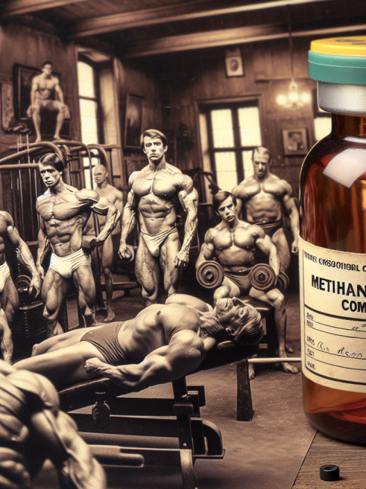 Golden era of bodybuilding and methandienone compresse