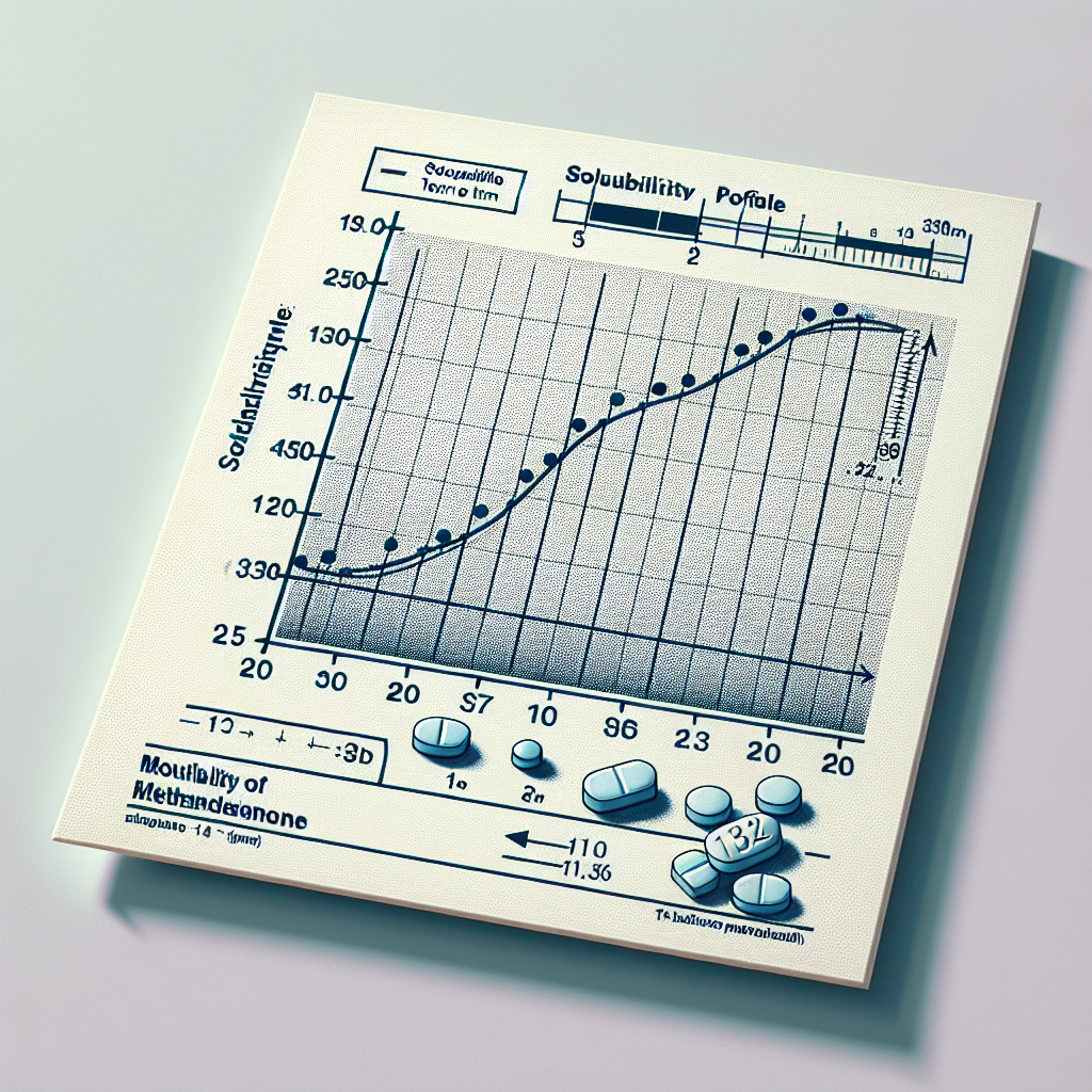 Solubility profile of methandienone compresse
