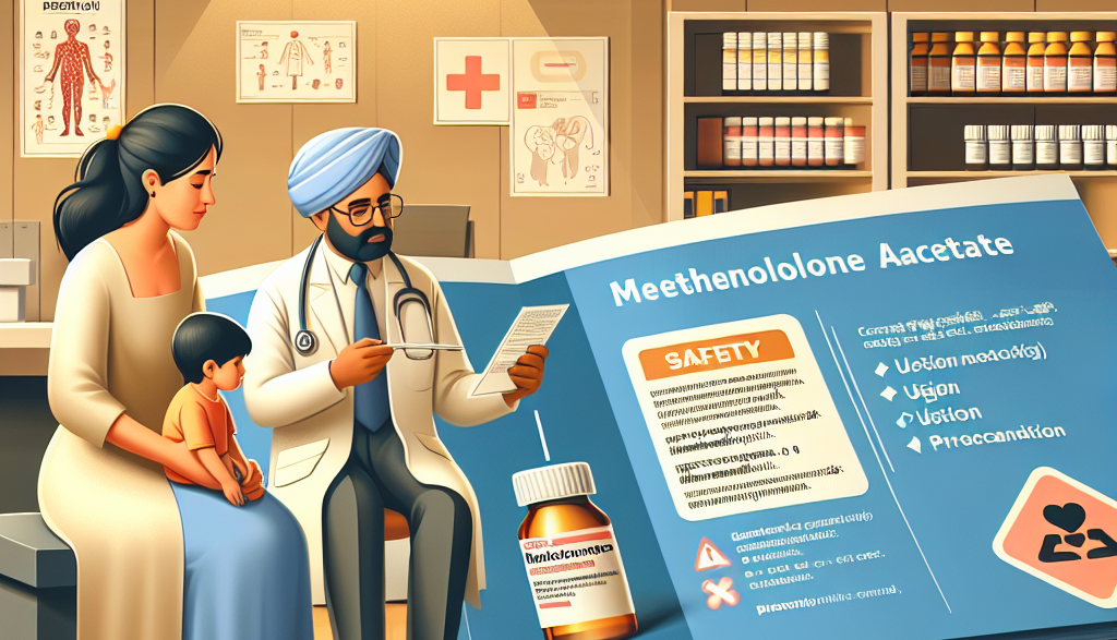 Acetato di metenolone in pediatric patients: safety and use