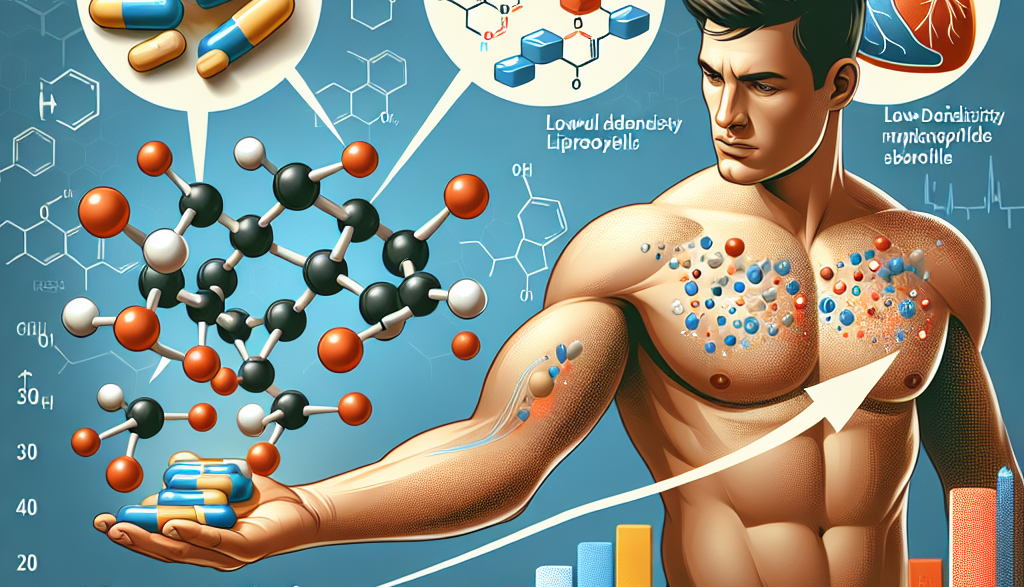 Cholesterol and lipid profile changes with trenbolone compresse