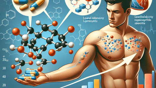 Cholesterol and lipid profile changes with trenbolone compresse