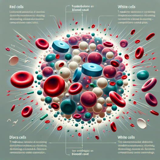 Complete blood count changes with trenbolone compresse