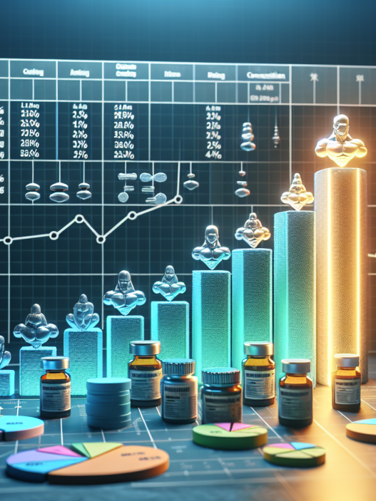 Concentration variations of primobolan on the market