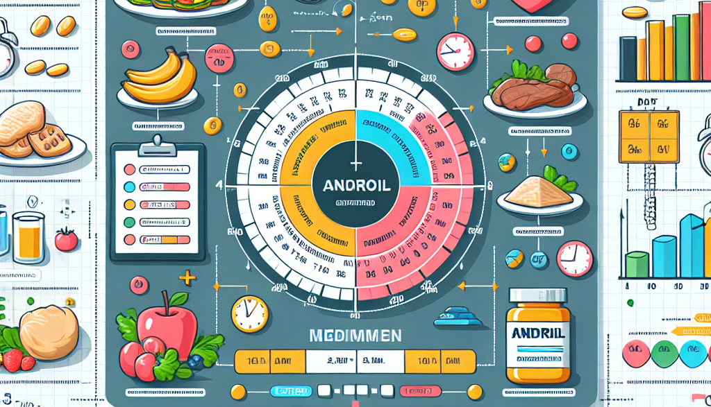 Diet optimization while using andriol