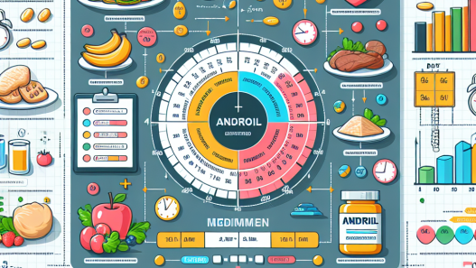 Diet optimization while using andriol