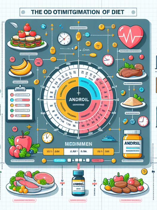 Diet optimization while using andriol