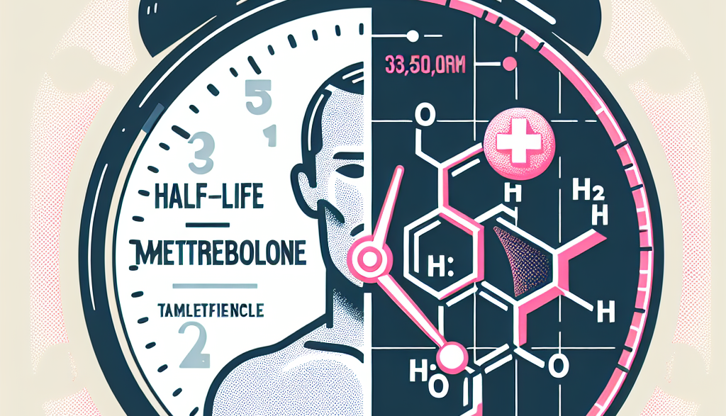 Half-life of methyltrenbolone and its clinical significance