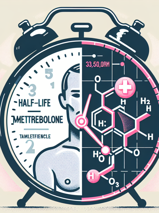 Half-life of methyltrenbolone and its clinical significance