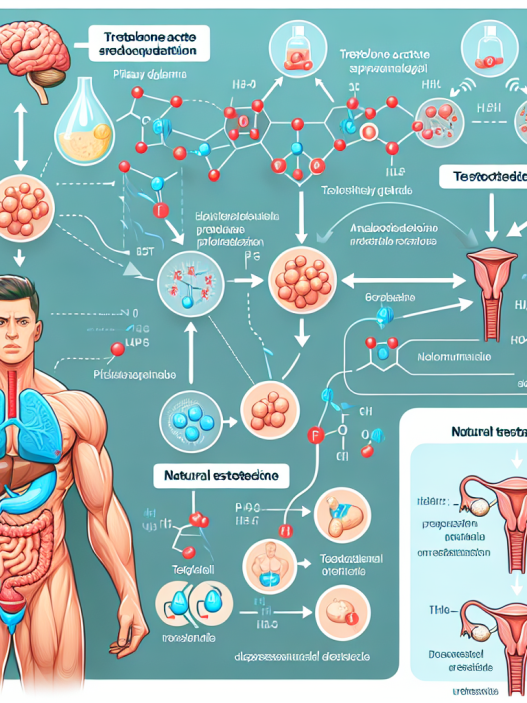 How trestolone acetato suppresses natural testosterone production