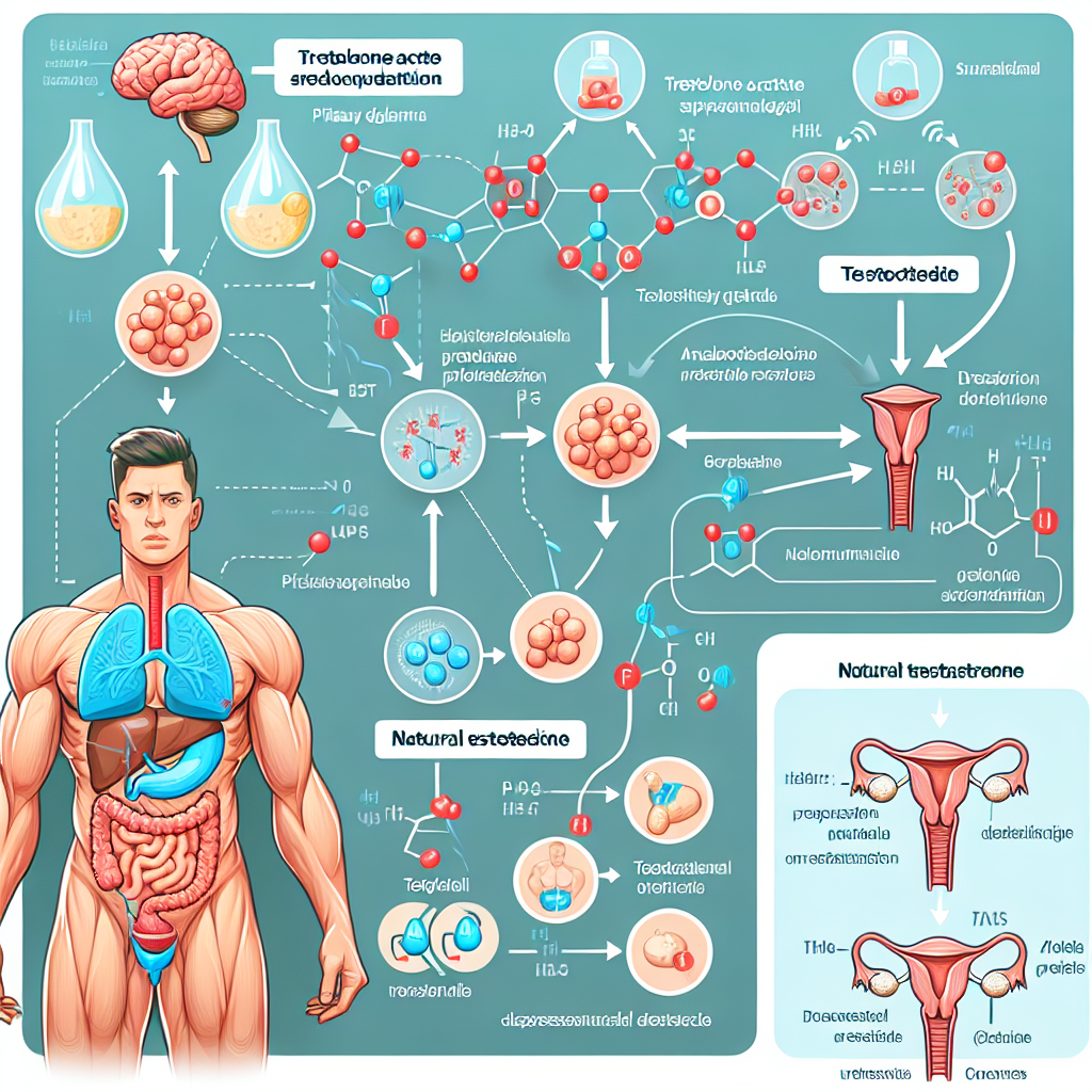 How trestolone acetato suppresses natural testosterone production