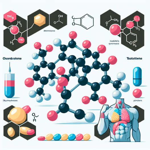 Oxandrolone vs testosterone: key differences