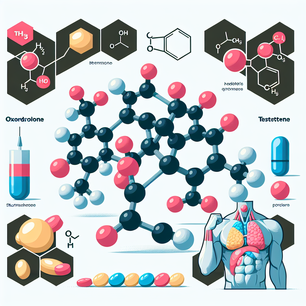 Oxandrolone vs testosterone: key differences